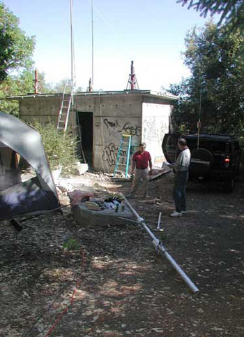 Assembling the 80M Antenna